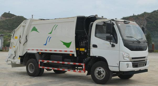 压缩式垃圾车